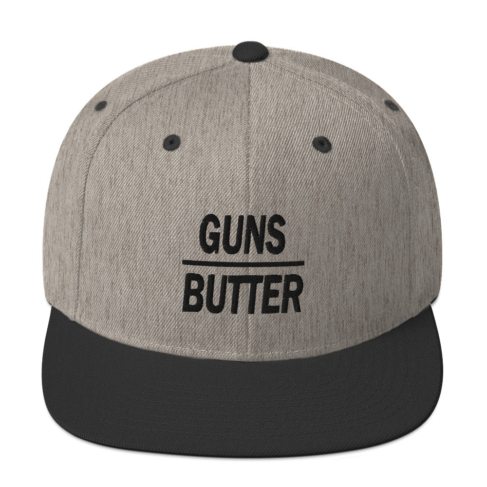 "Guns Over Butter" Snapback