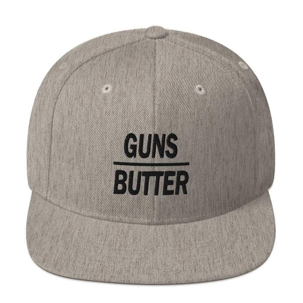 "Guns Over Butter" Snapback