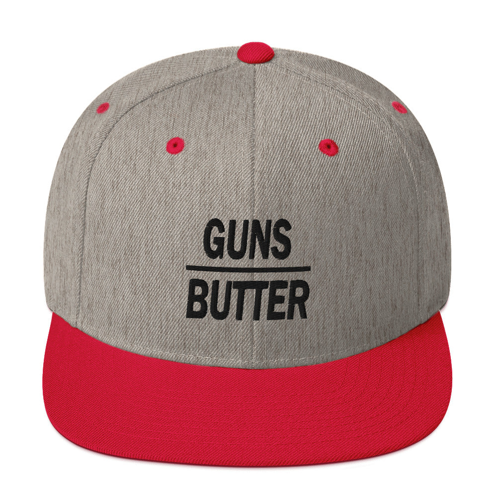 "Guns Over Butter" Snapback