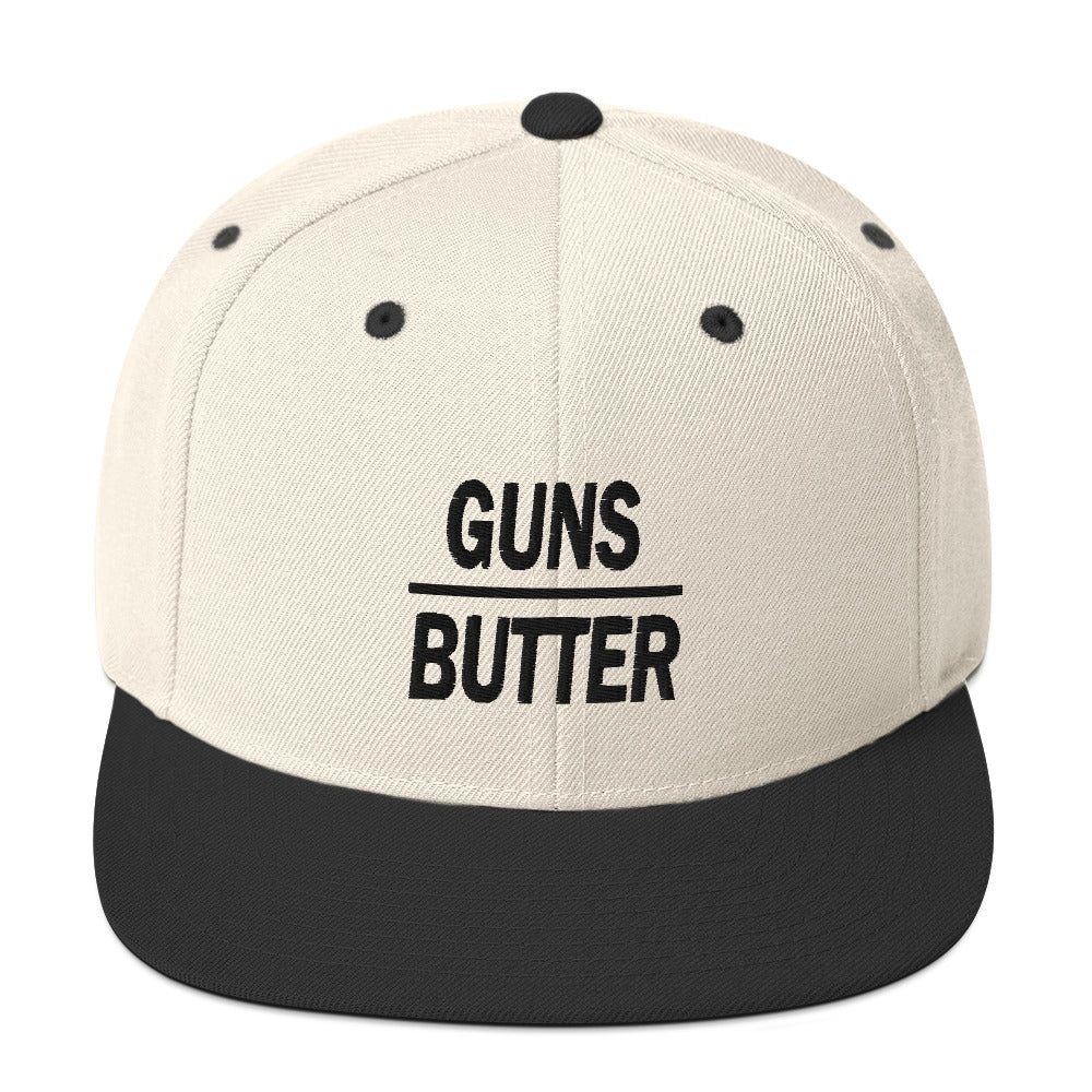 "Guns Over Butter" Snapback