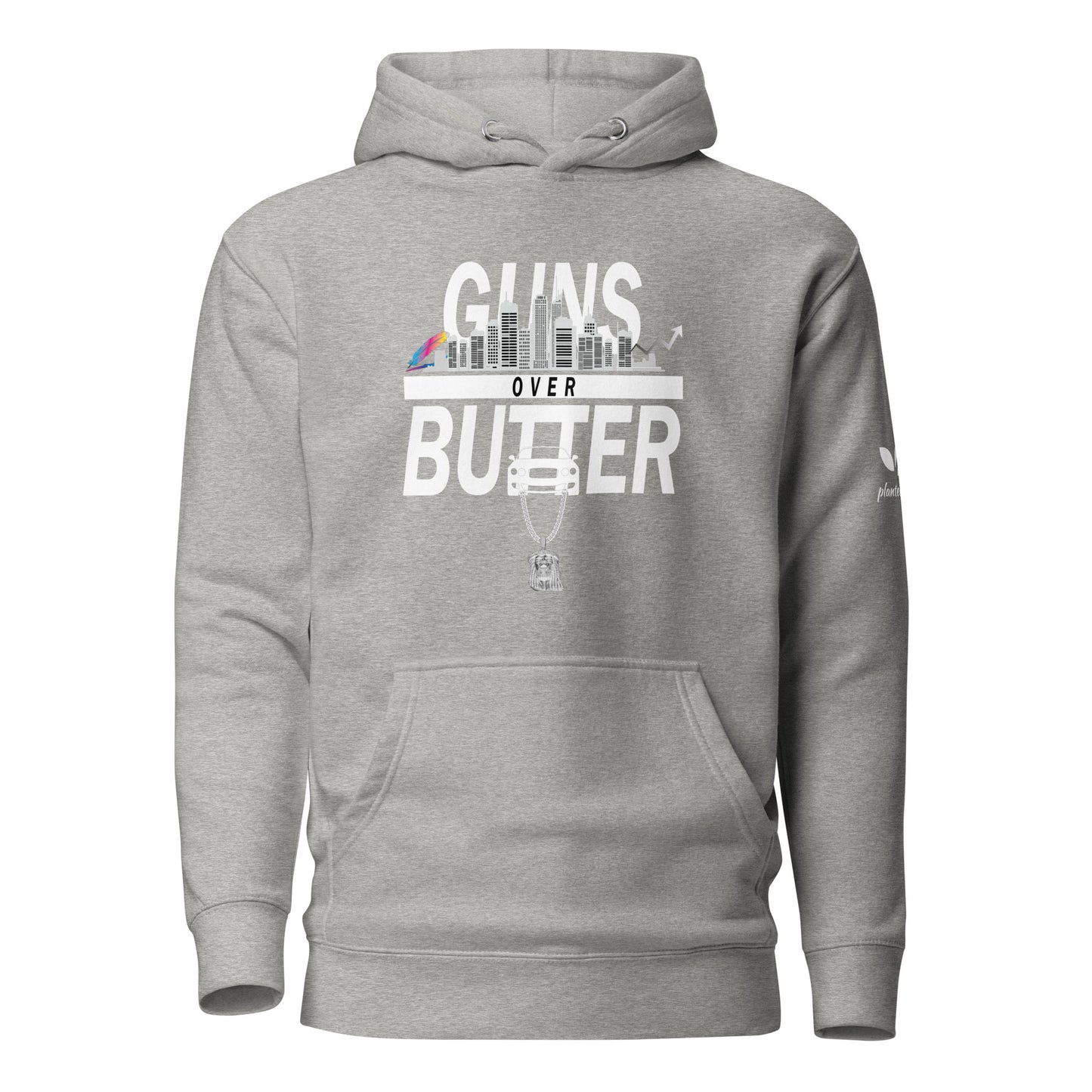 "Guns Over Butter" Graphic Hoodie