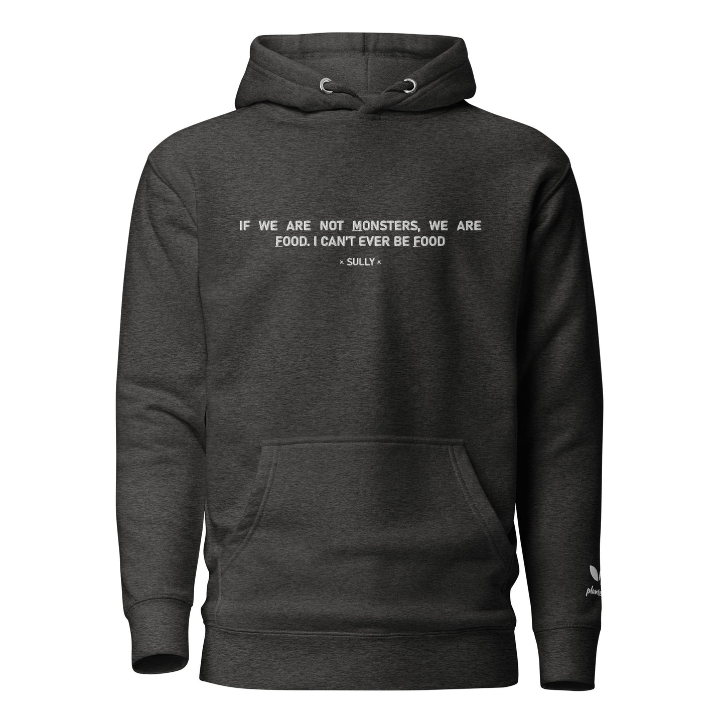 Embroidered 'Monsters' Hoodie
