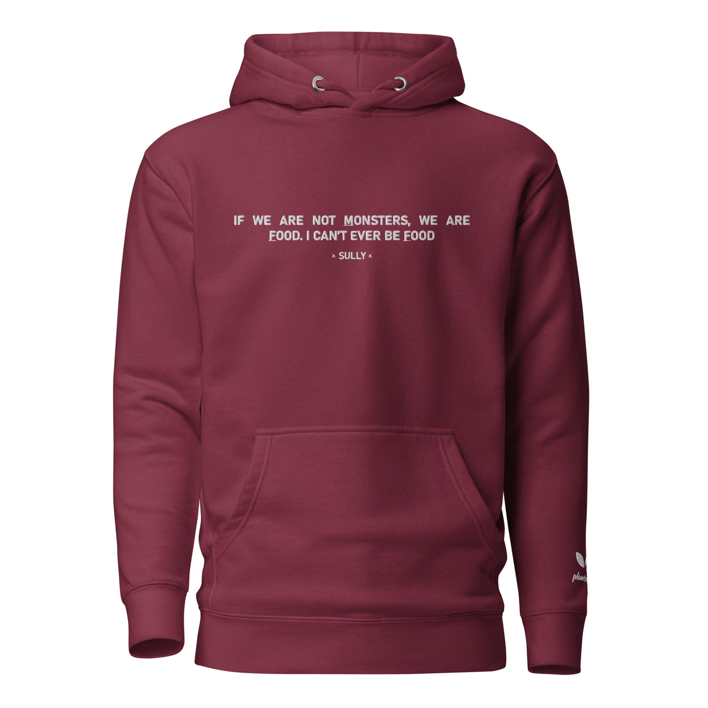 Embroidered 'Monsters' Hoodie
