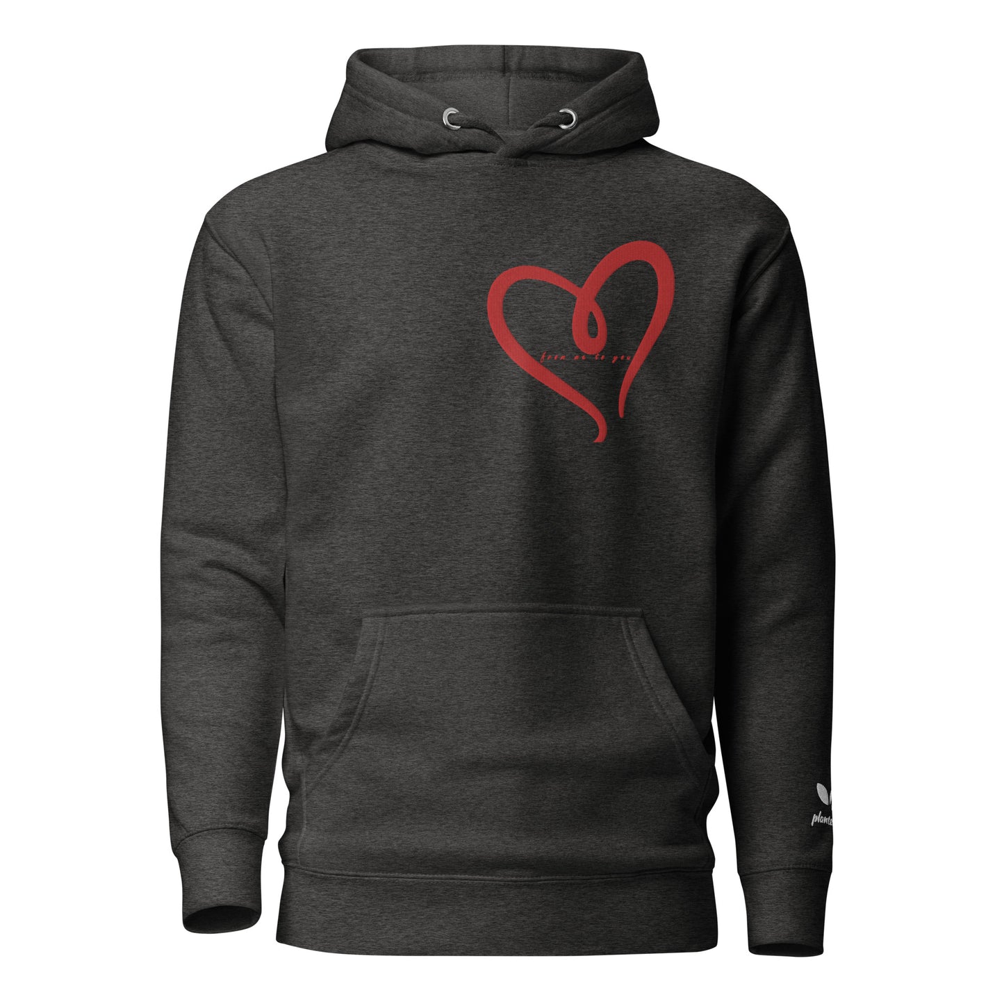 Embroidered "Love, from me to you" Hoodie