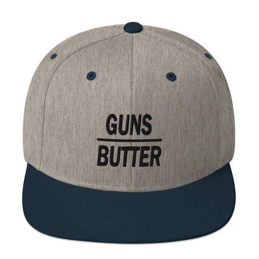 "Guns Over Butter" Snapback