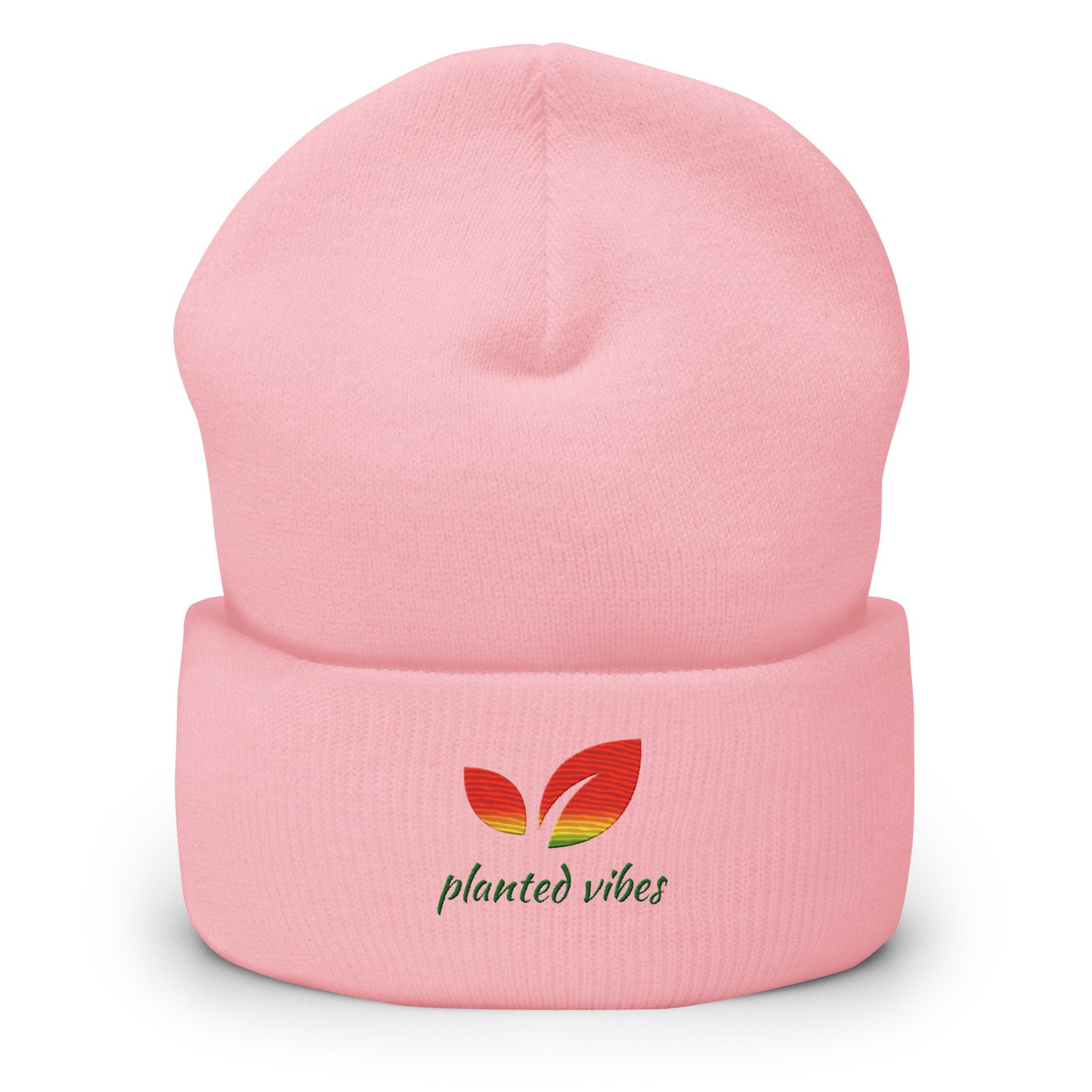 Planted Vibes Cuffed Beanie