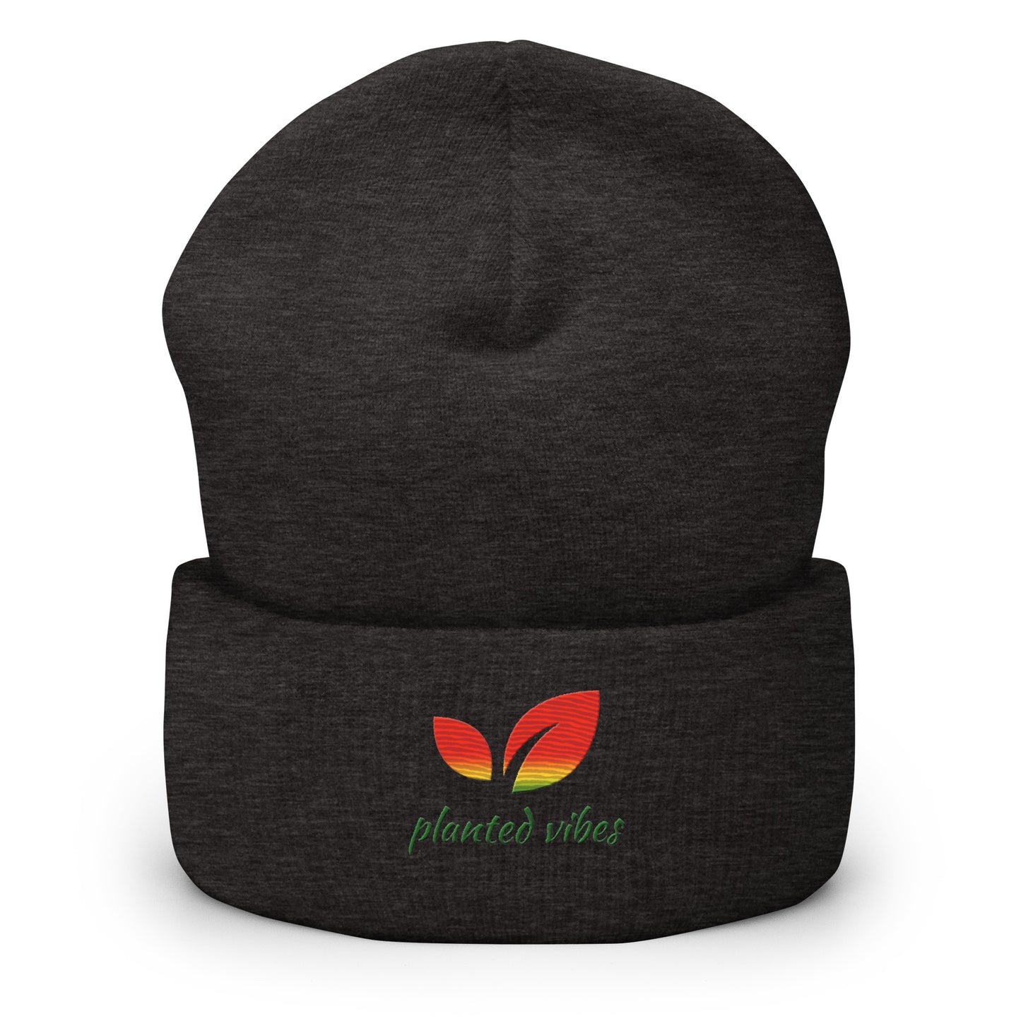 Planted Vibes Cuffed Beanie