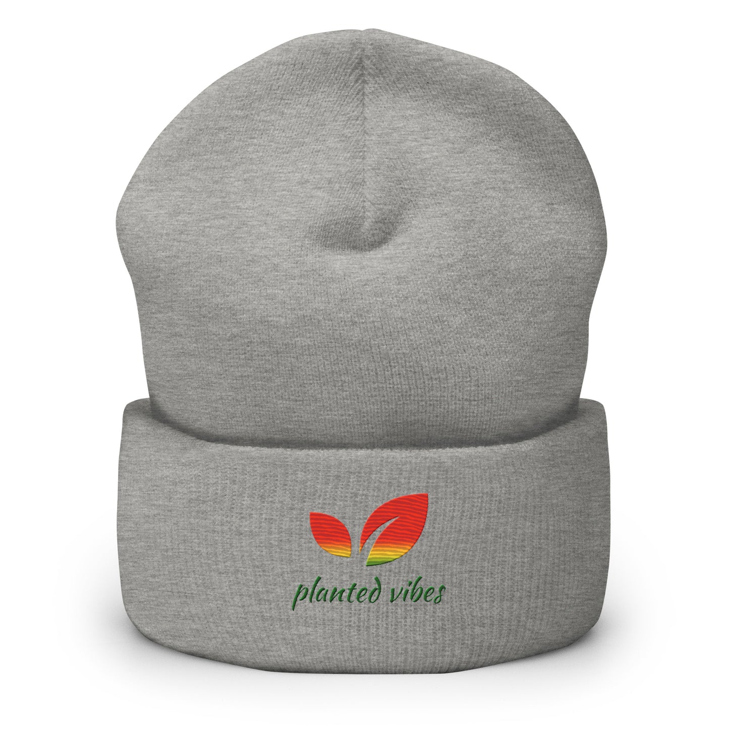 Planted Vibes Cuffed Beanie