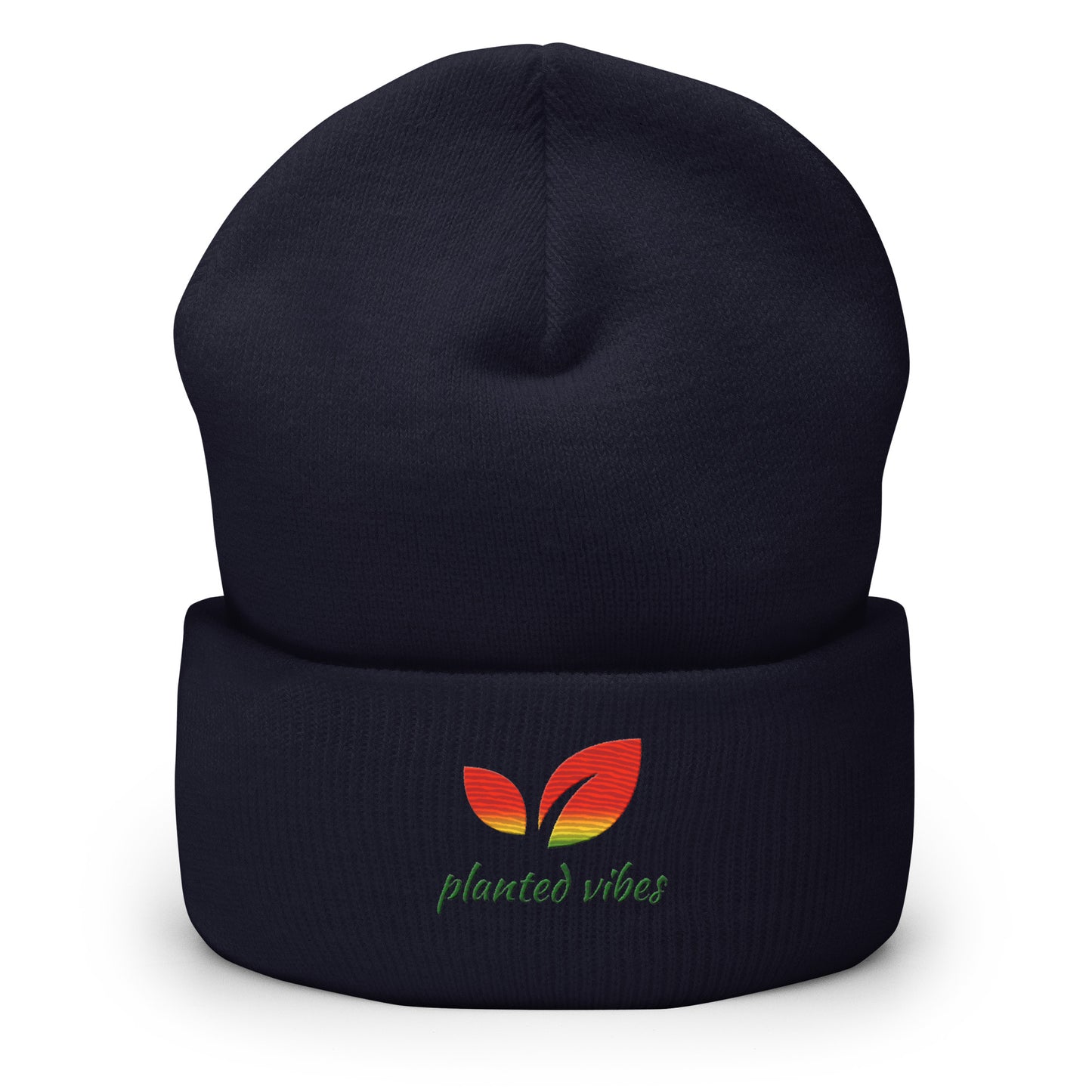 Planted Vibes Cuffed Beanie