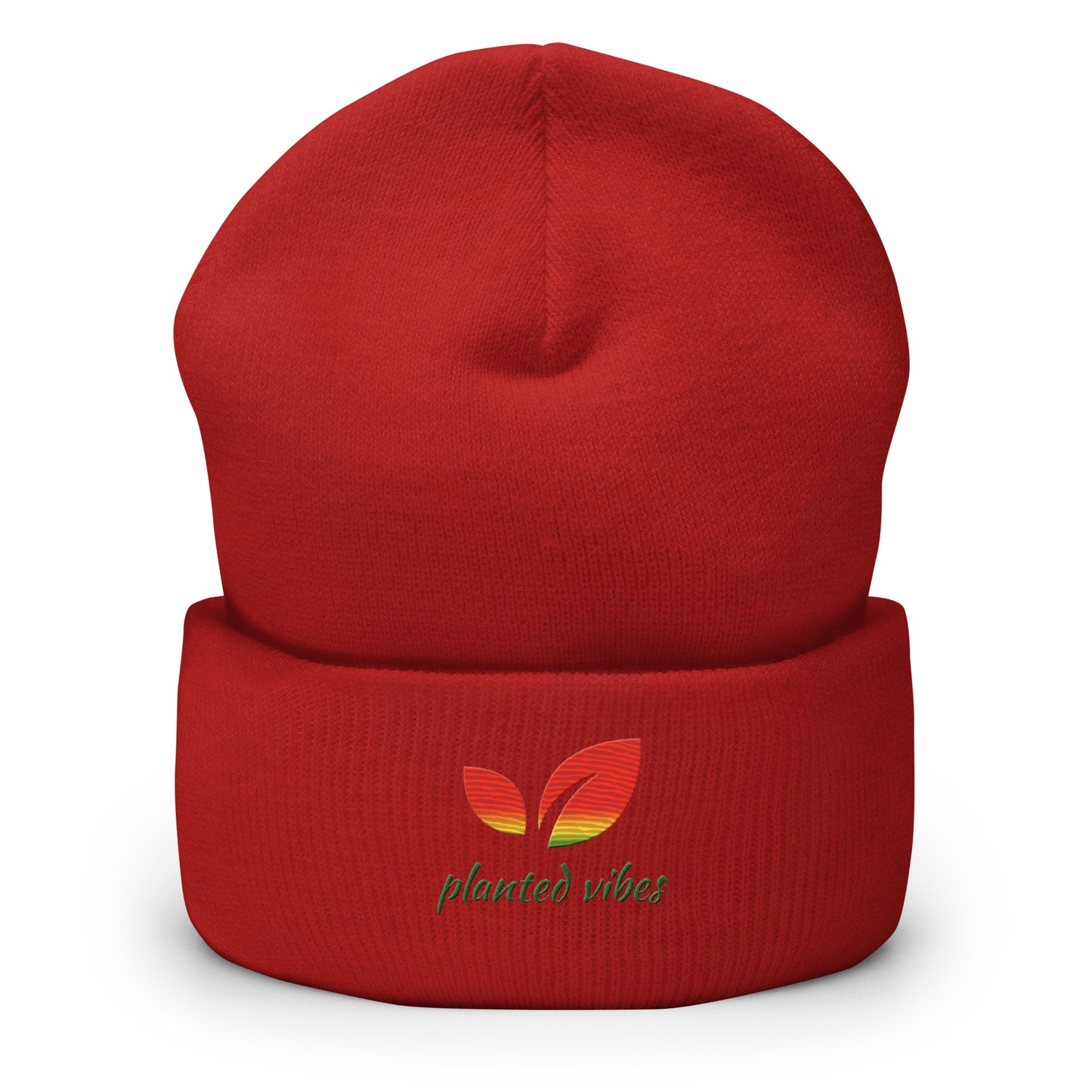 Planted Vibes Cuffed Beanie