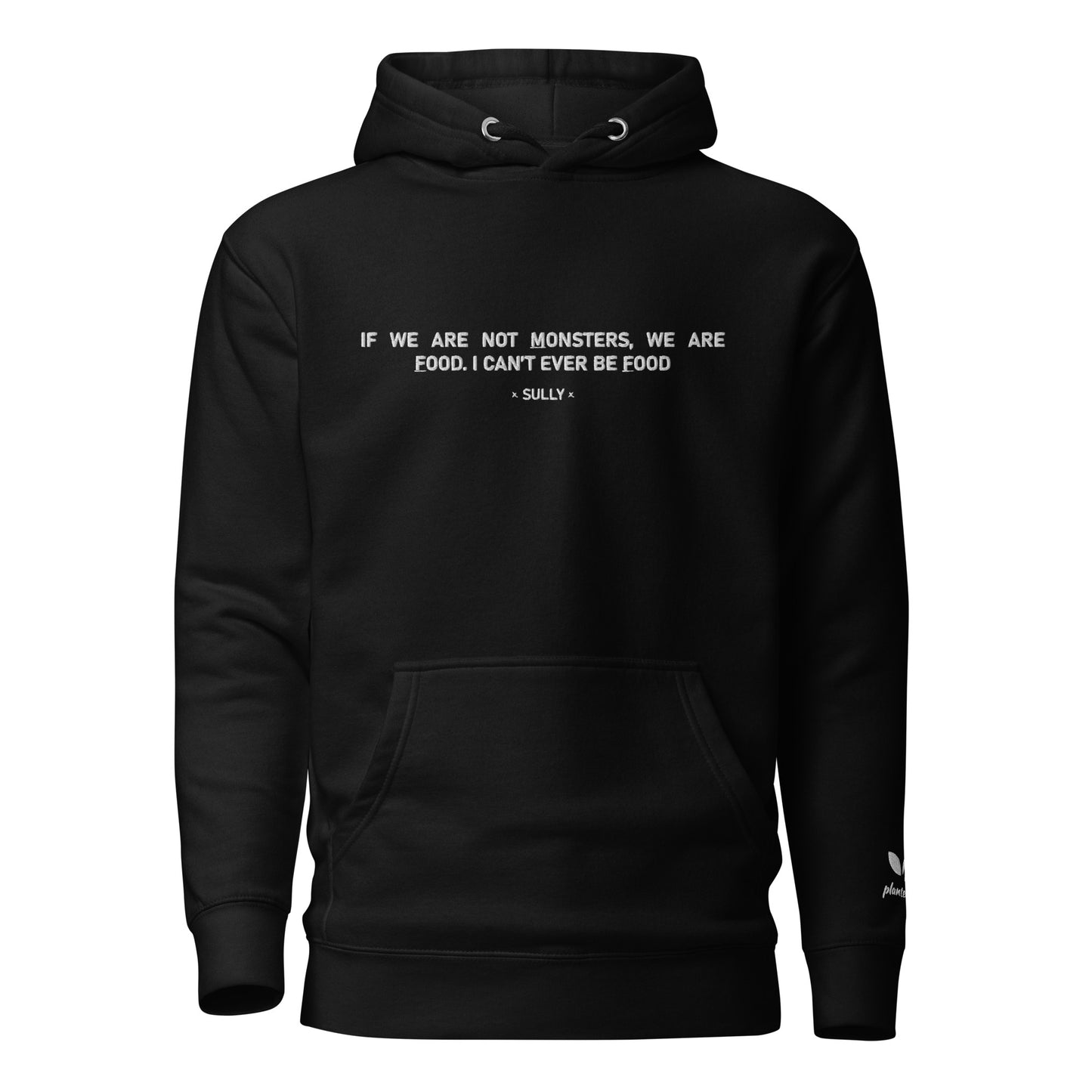 Embroidered 'Monsters' Hoodie
