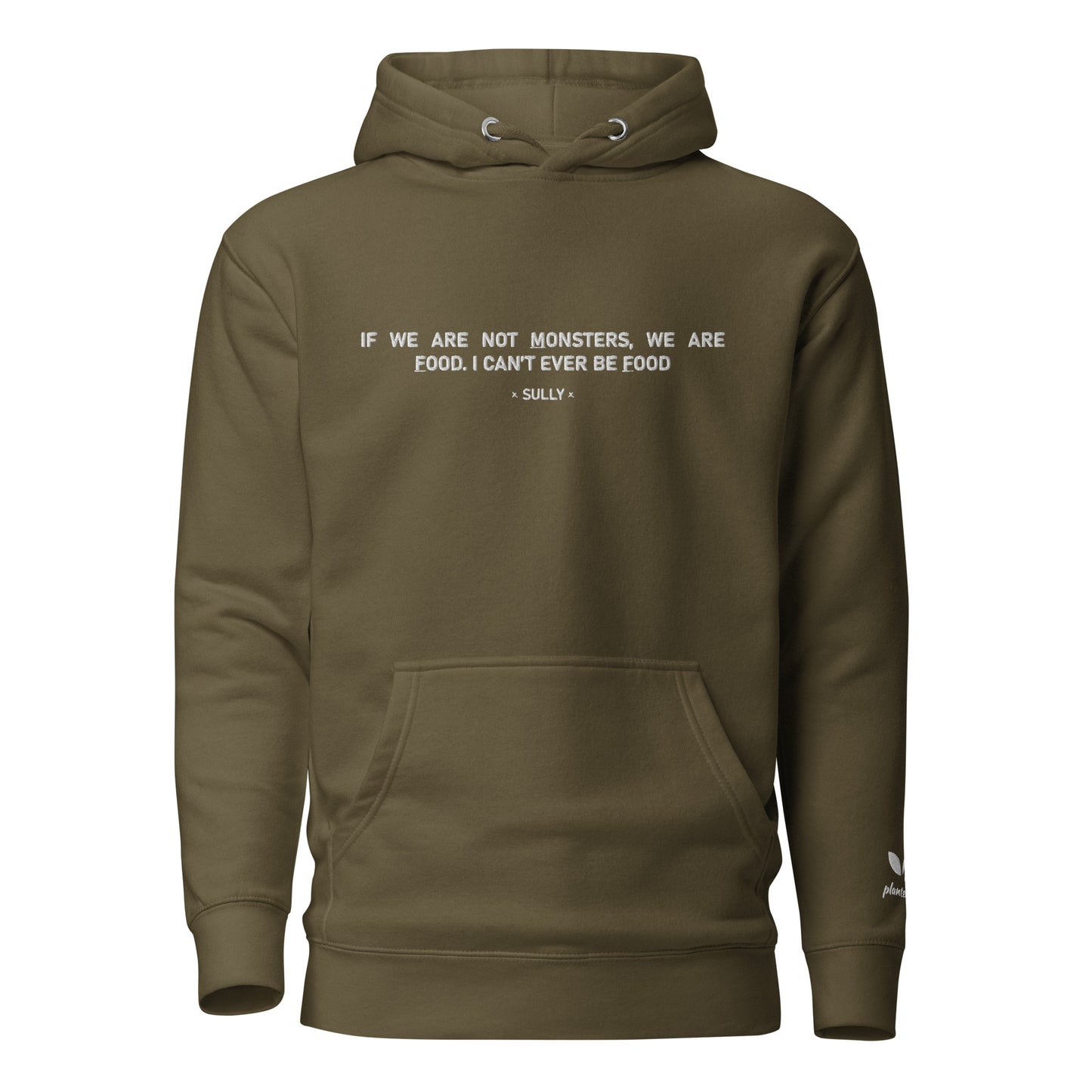 Embroidered 'Monsters' Hoodie