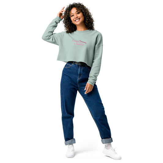 "Baddie" Women's Cropped Sweatshirt