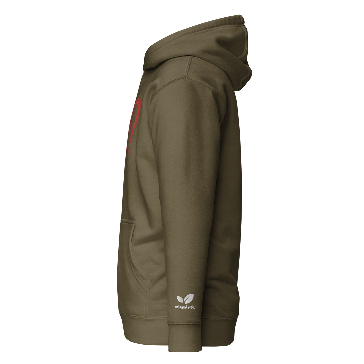Embroidered "Love, from me to you" Hoodie