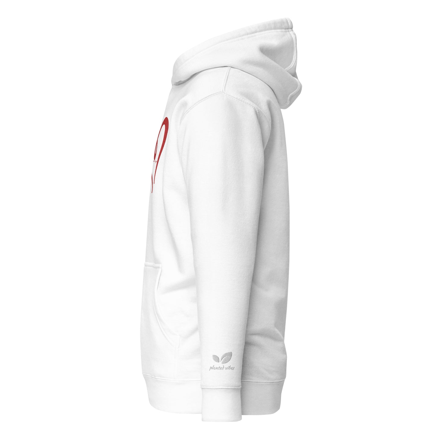 Embroidered "Love, from me to you" Hoodie