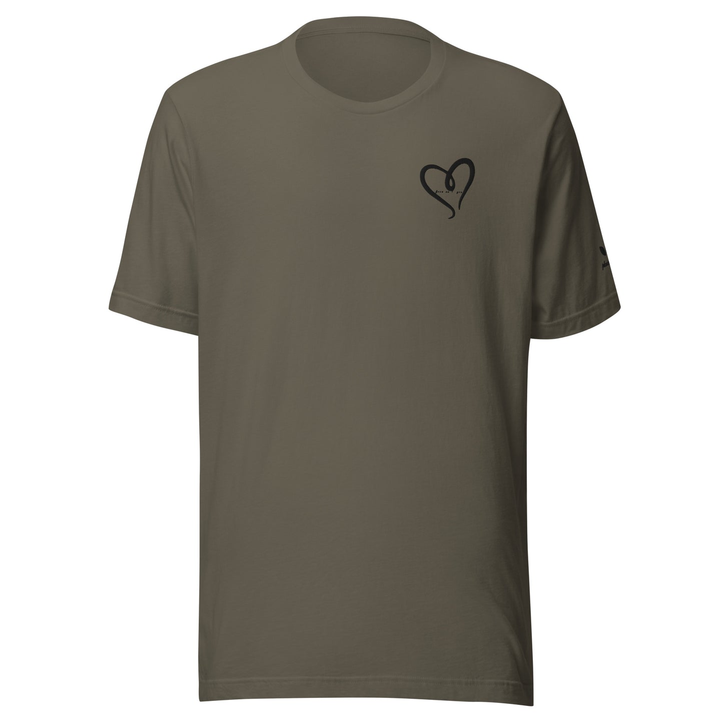 Embroidered "Love" Tee